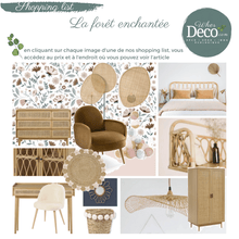 Charger l'image dans la galerie, wherdeco-decoration-renovation-homestaging-ecologique-duvertdansladeco-shoppinglist-laforetenchantee.png